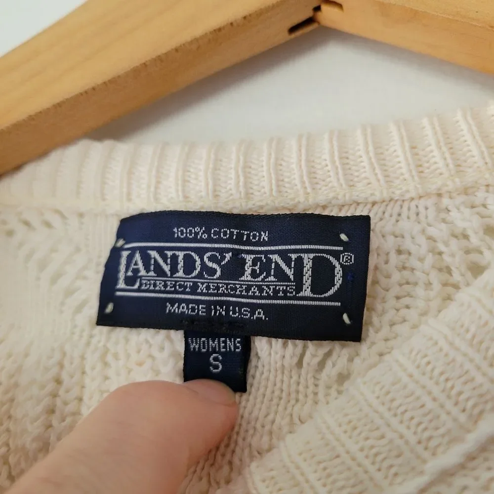 Lands End vintage knit